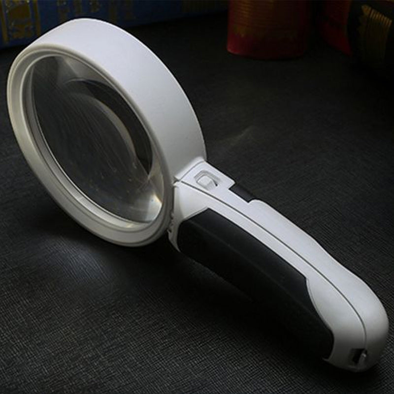 20X Optical Magnifying Glass With LED Light