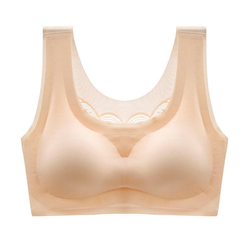 Ultra-thin Plus Size Ice Silk Comfort bra