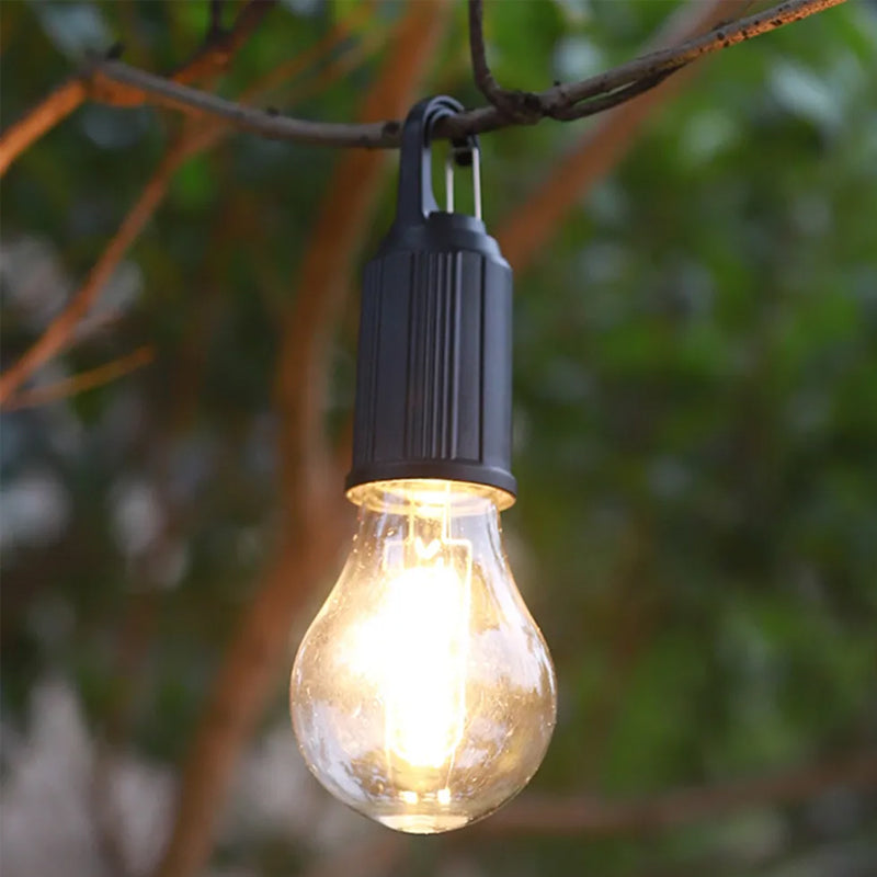 💡 New Outdoor Camping Hanging Type-C Charging Retro Bulb Light