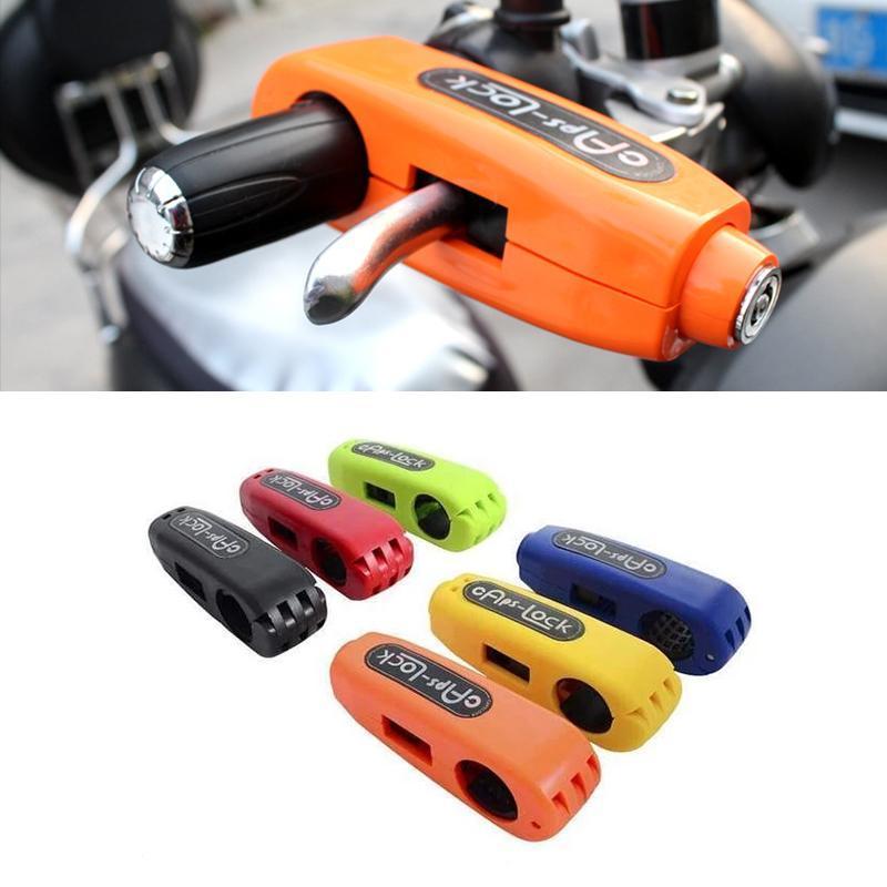 CapsLock Effective Motorcycle Grip Lock Security