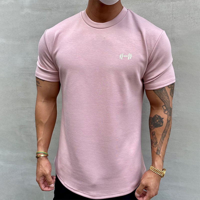 Pure Cotton Stretchy Sports T-shirt