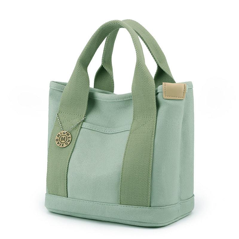 Large capacity multi-pocket handbag