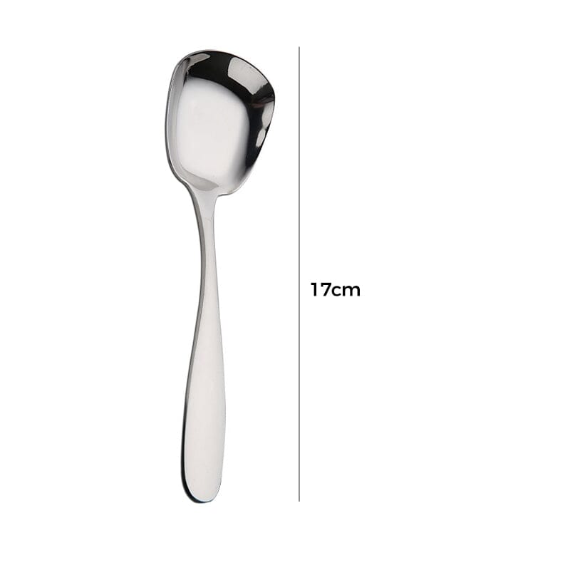 Square Head Stainless Steel Spoons