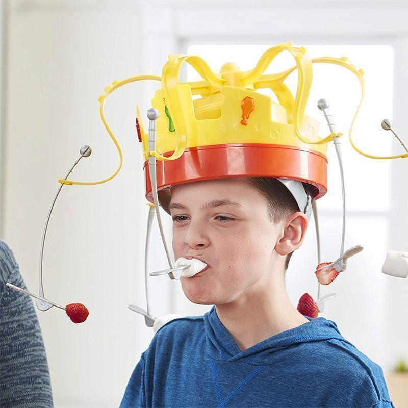 Food Game Hat Funny Tricky Party Crown Type Toys