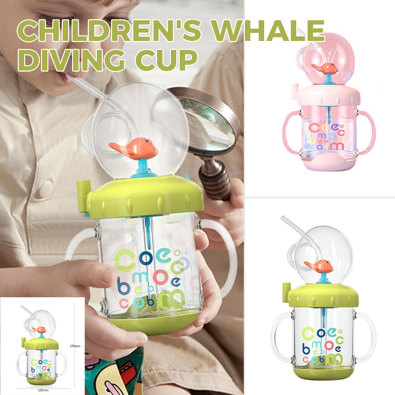 Baby Drinking Cup With Whale Squirt