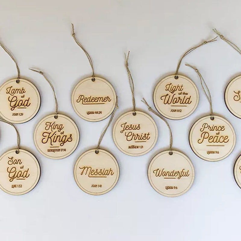 Names Of Jesus Christ Ornaments